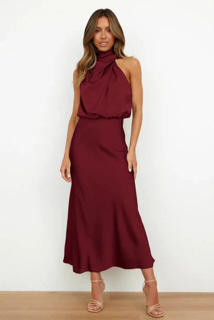Lucina – Elegant Midi Dress