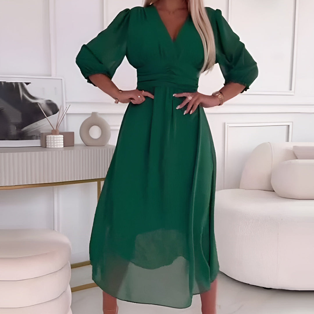 Lina – Ruffle Dress
